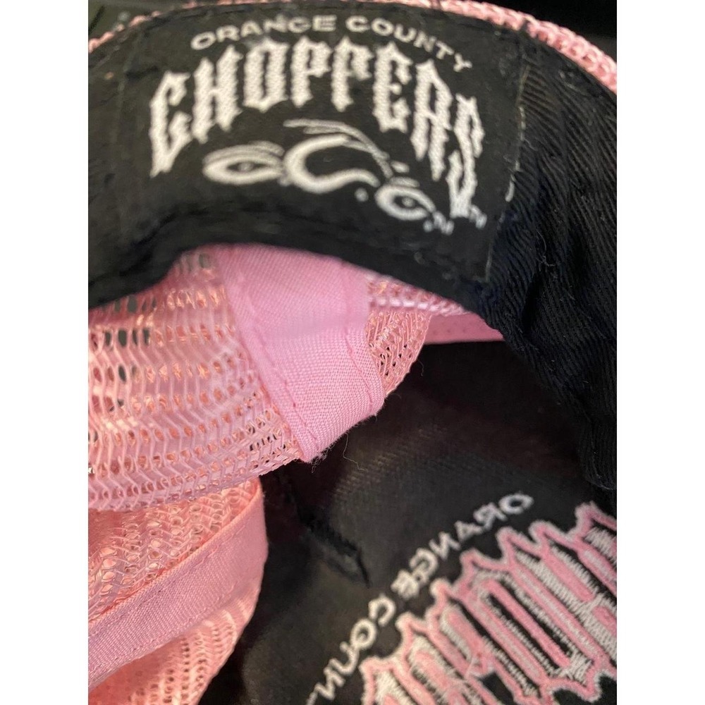 Vintage Orange County Choppers Motorcycle Biker Cap Hat SnapBack s4 - Picture 4 of 4